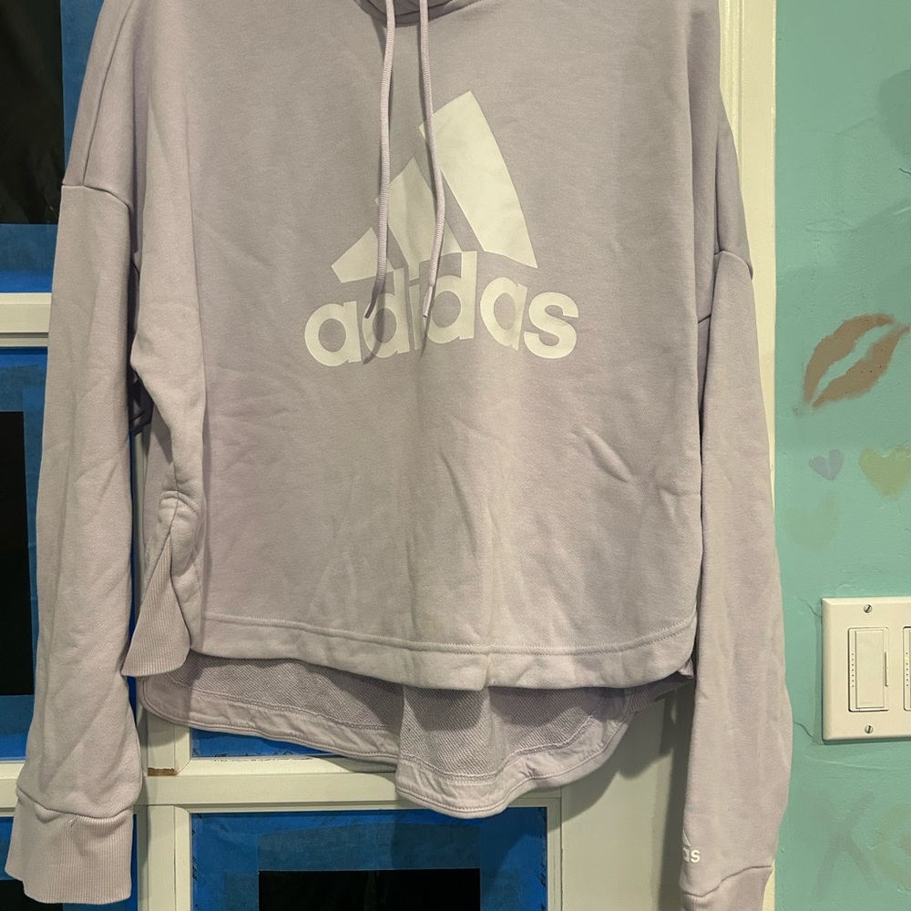 Adidas Light Purple Hoodie